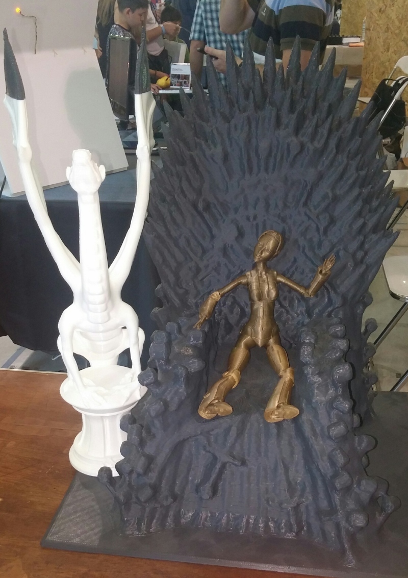 3d printed large scale game of thrones