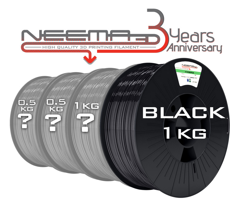 Anniversary Pack Black 3Kg